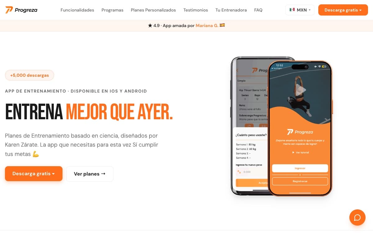 Progreza